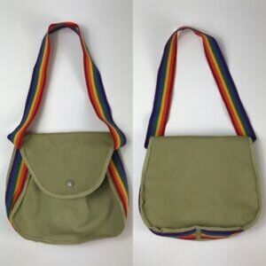 Vintage Avon Colorworks Rainbow Strap Bag